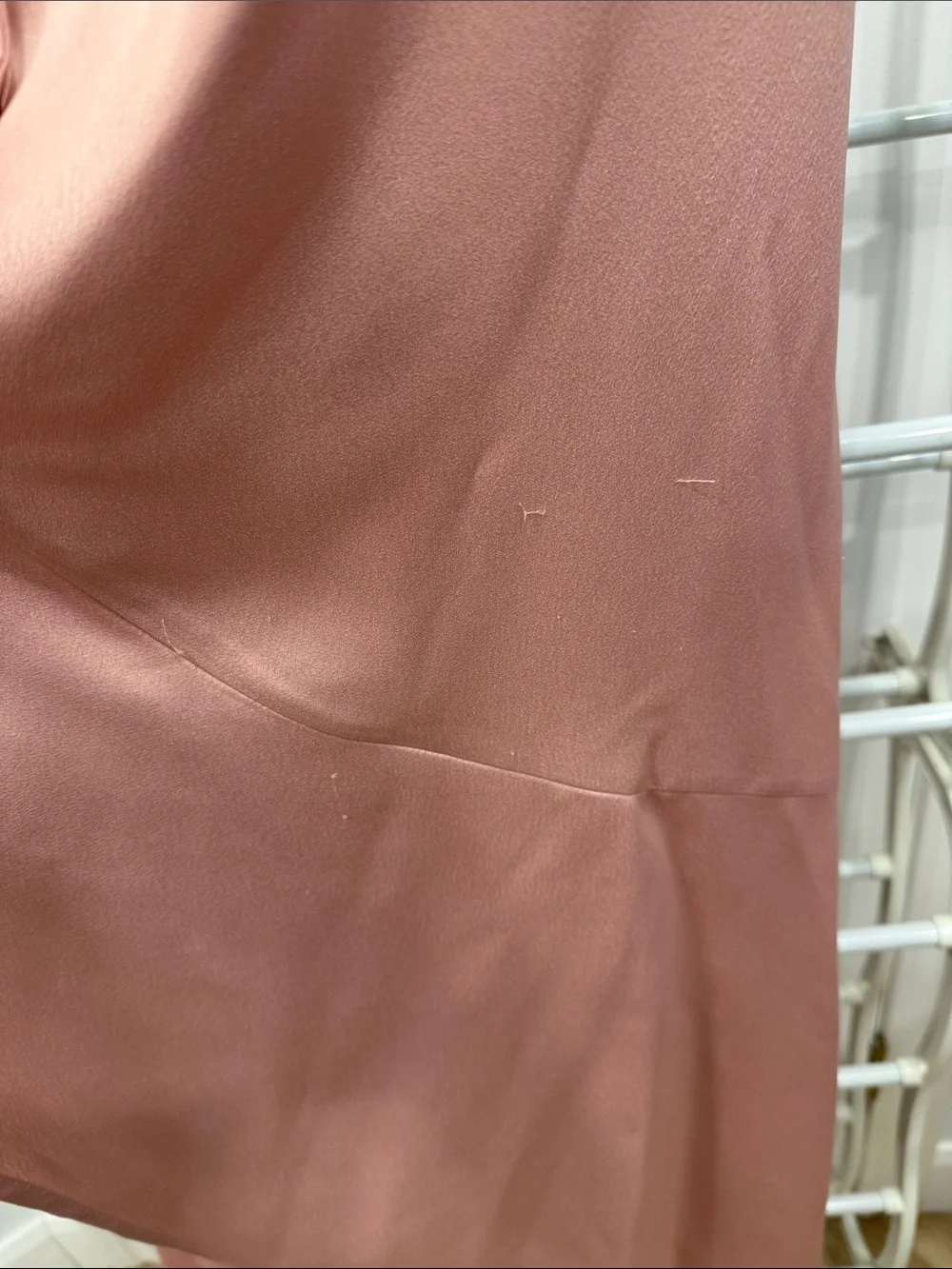 Wrap Ruffle Midi Dress - Pink - Picture 4 of 4